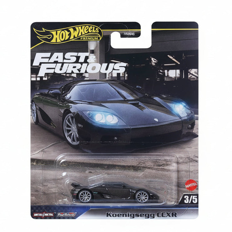 Koenigseggs CCXR (Fast & Furious) - Hotwheels Premium
