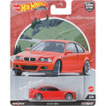 Hot Wheels Premium 1:64 Car Culture AutoStrasse — BMW M3 (E46) | Red | 2/5 | FPY86 | Die-Cast Collectible