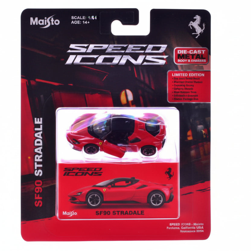Maisto Speed Icons - SF90 Stardale (Red)