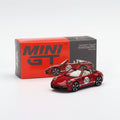 Mini GT 1:64 — Porsche 911 Targa 4S Heritage Design Edition | Cherry Red | Die-Cast Collectible