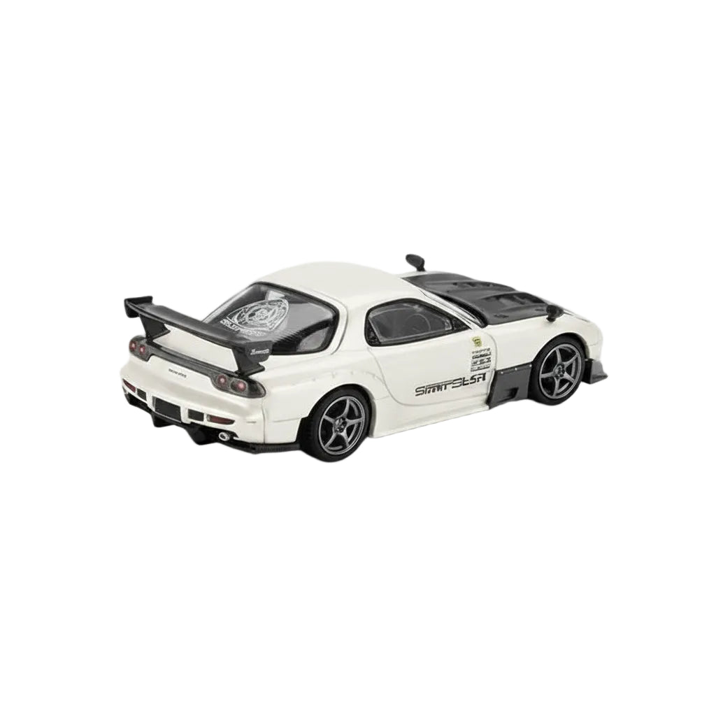 Mini GT Mazda RX-7 RE-Amemiya | Silver Metallic | 1:64 Scale Die-Cast Collectible