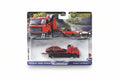 Hot Wheels Team Transport Toyota AE86 Sprinter Trueno & Fleet Street | 1:64 Scale Die-Cast Set