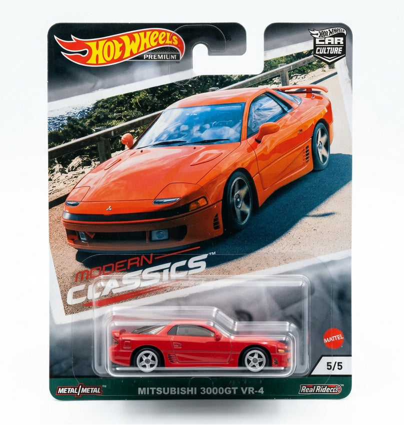 Hot Wheels Premium Car Culture Modern Classics Mitsubishi 3000GT VR-4 | 1:64 Scale Die-Cast Collectible
