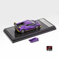 LCD Lamborghini Huracán STO Purple | 1:64 Scale Die-Cast Collectible