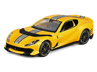 Maisto Speed Icons Ferrari 812 Competizione | Yellow | 1:64 Scale Die-Cast Collectible