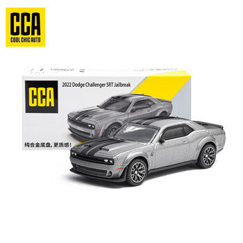 CCA - 2022 Dodge Challenger SRT Jailbreak (Grey) 1:64 Die-Cast