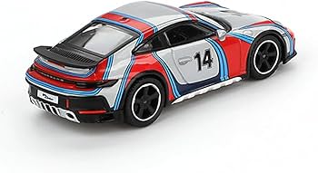 Mini GT Porsche 911 Dakar | Ice Gray Metallic "Rally 1978" | 1:64 Scale Die-Cast Collectible