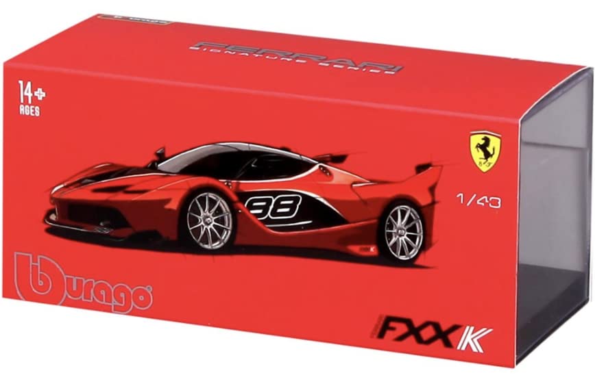 Bburago Signature Series 1:43 — Ferrari FXX K | Red | Rosso Corsa | Die-Cast Collectible