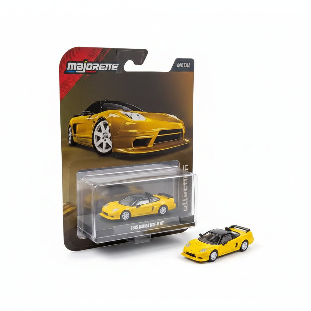 Majorette 1:64 1995 Honda NSX-R GT Yellow | Die-Cast Collectible