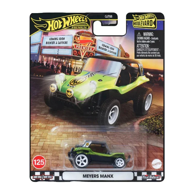 Hot Wheels Premium Meyers Manx | Green | 1:64 Scale Die-Cast Collectible