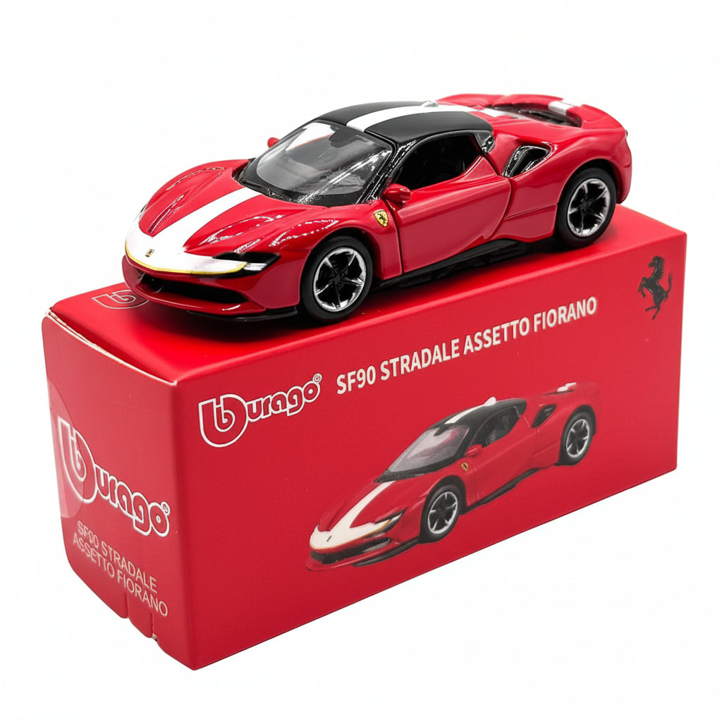 Bburago - Ferrari SF90 Stradale Assetto Fiorano 1:64 Die-Cast