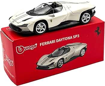 Bburago - Ferrari Daytona SP3 (White) 1:64