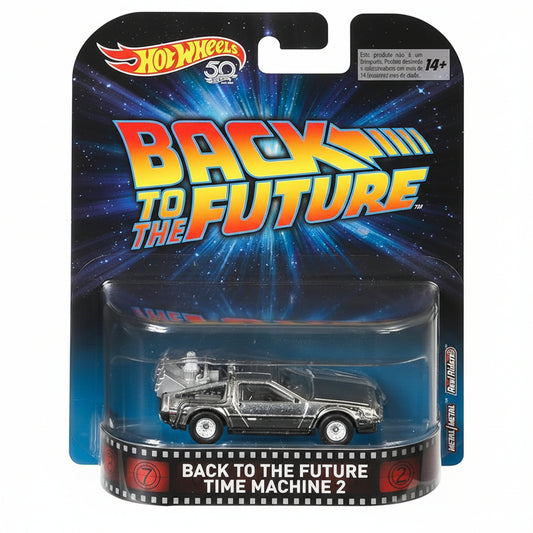 Back to the Future (Time Machine) - Hotwheels Premium