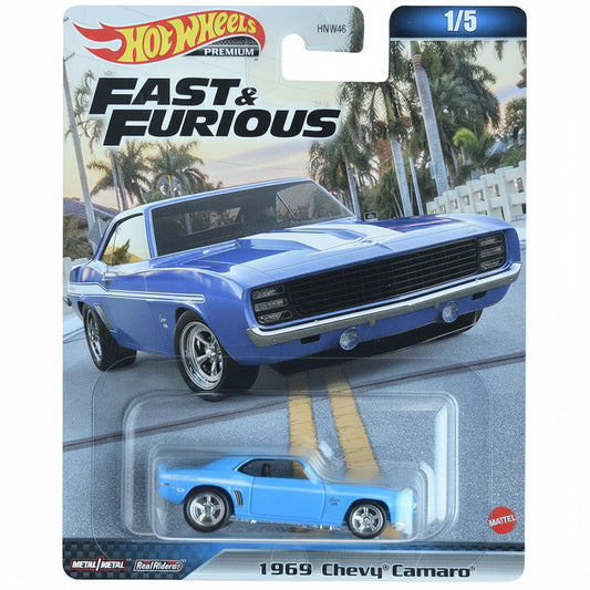 1969 Chevy camaro - Hotwheels Premium