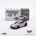 Mini GT 1:64 Porsche 911 Dakar | Ice Grey Metallic | #891 | Die-Cast Collectible