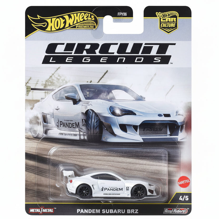 Hot Wheels Premium Circuit Legends PANDEM Subaru BRZ | 1:64 Scale Die-Cast Collectible