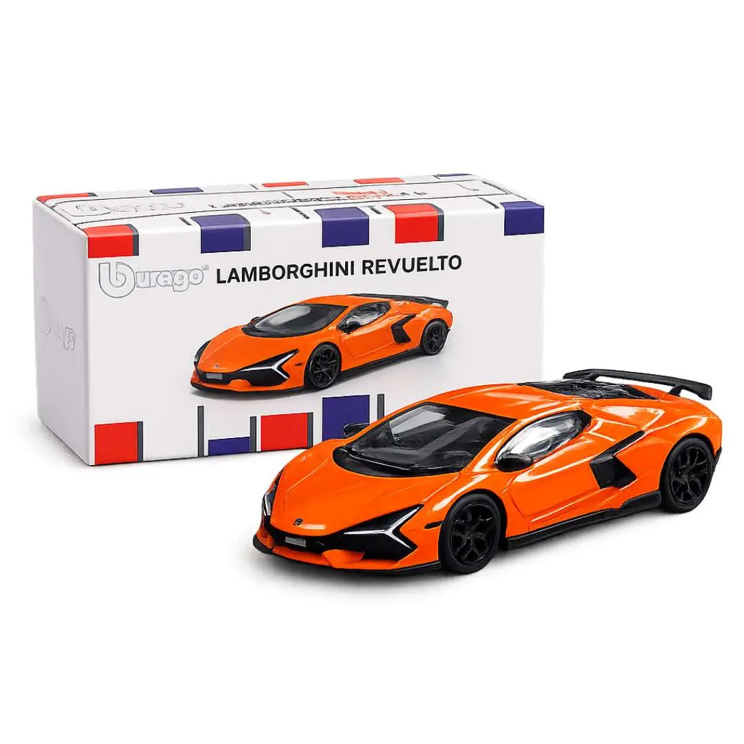 Bburago 1:64 — Lamborghini Revuelto | Arancio | Die-Cast Collectible