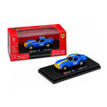 Bburago Racing Ferrari 250 GTO 1964 #112 Blue Yellow | 1:64 Die-Cast Collectible