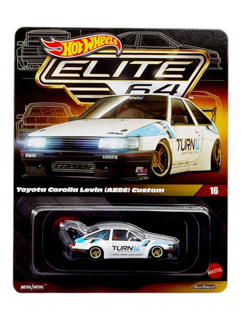 Elite64 - Toyota Corolla Levin (AE86) Custom 1:64