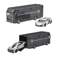 Hot Wheels Team Transport Fast & Furious Lykan HyperSport & Euro Hauler | 1:64 Scale Die-Cast Set