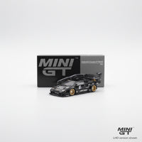 Mini GT 1:64 LB-Works Lamborghini Countach | Black | Die-Cast Collectible