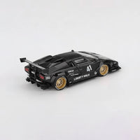 Mini GT 1:64 LB-Works Lamborghini Countach | Black | Die-Cast Collectible