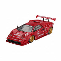 Mini GT 1:64 LB-Works Lamborghini Countach | Red | Die-Cast Collectible