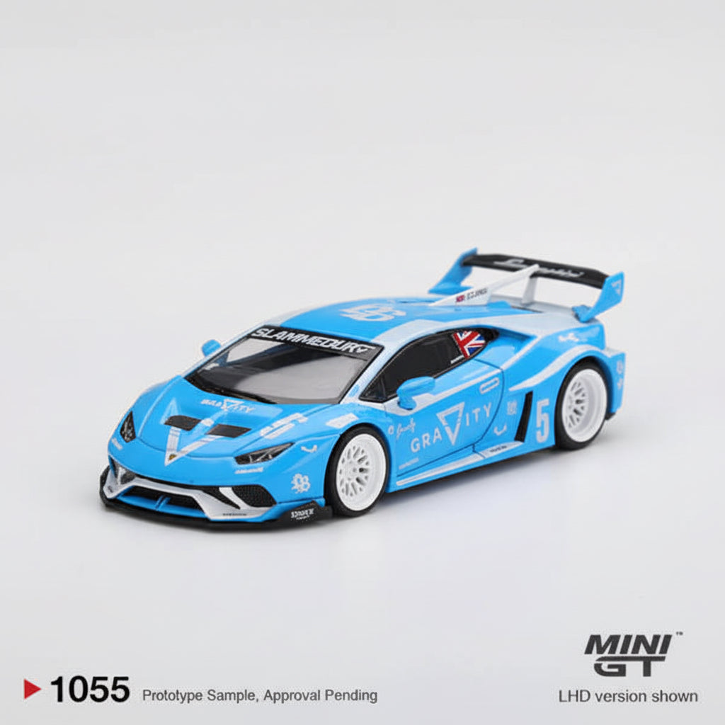 Mini gt Lamborghini gravity 6 台( 6 set ) Mini GT 1:64 LB-Works Lamborghini Huracán GT Gravity | Die-Cast