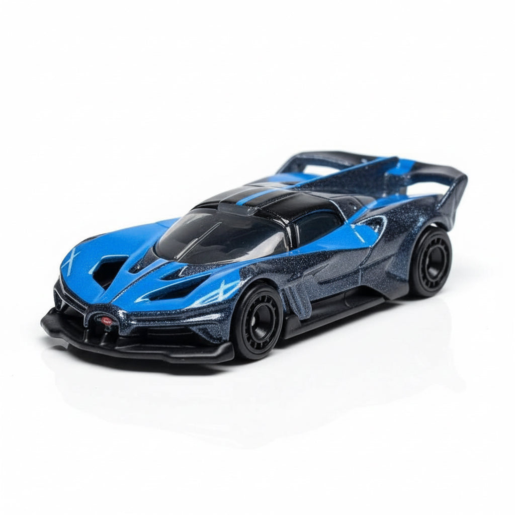 Hot Wheels Premium Euro Speed Bugatti Bolide Blue  | 1:64 Scale Die-Cast Collectible