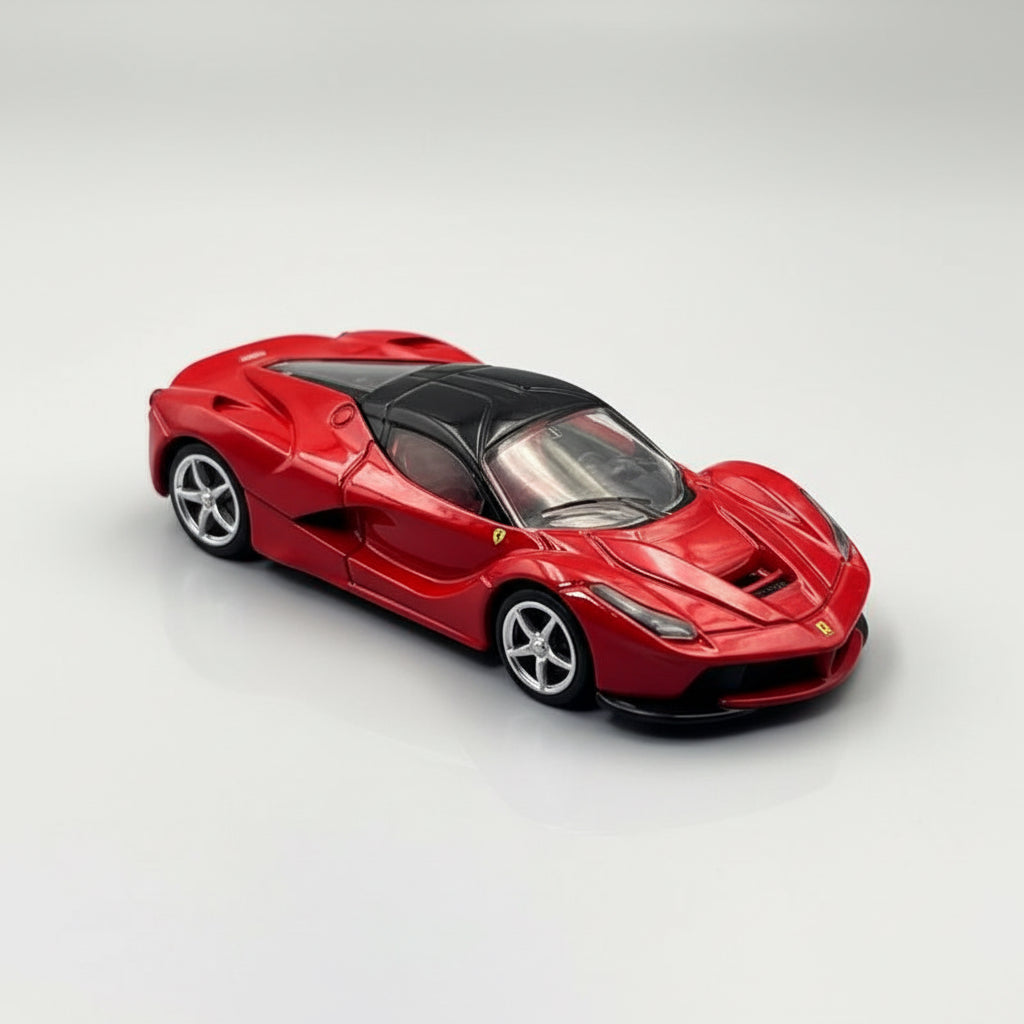 Tomica Premium 1:64 — Ferrari LaFerrari | Red | Rosso Corsa | Die-Cast Collectible
