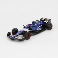 Mini GT 1:64 Visa Cash App RB VCARB 01 #22 Yuki Tsunoda | 2024 F1 Bahrain GP | Die-Cast Collectible