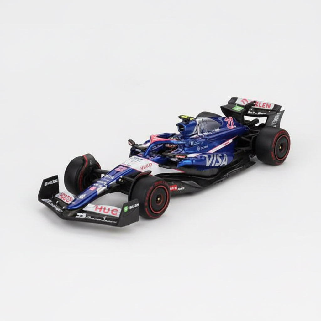 Mini GT 1:64 Visa Cash App RB VCARB 01 #22 Yuki Tsunoda | 2024 F1 Bahrain GP | Die-Cast Collectible