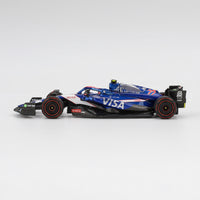 Mini GT 1:64 Visa Cash App RB VCARB 01 #22 Yuki Tsunoda | 2024 F1 Bahrain GP | Die-Cast Collectible