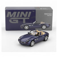 Mini GT 1:64 BMW Z8 Alpina | Alpine Blue | #1082 | Die-Cast Collectible