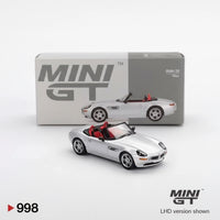 Mini GT 1:64 BMW Z8 | Silver | #998 | Die-Cast Collectible