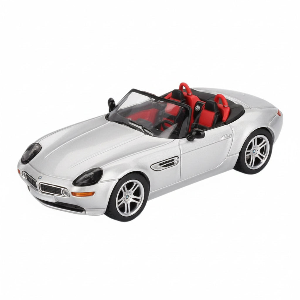 Mini GT 1:64 BMW Z8 | Silver | #998 | Die-Cast Collectible