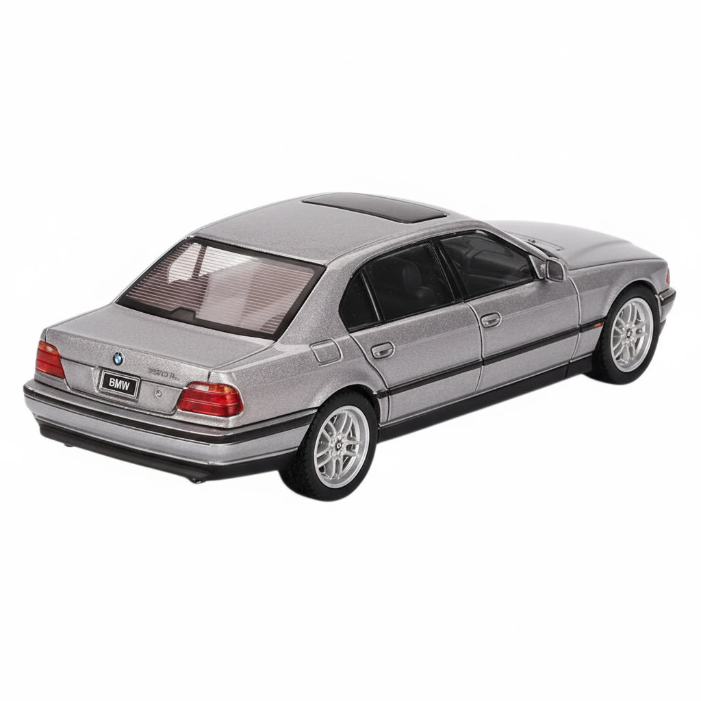 Mini GT 1:64 BMW 750iL E38 | Grey | #792 | Die-Cast Collectible