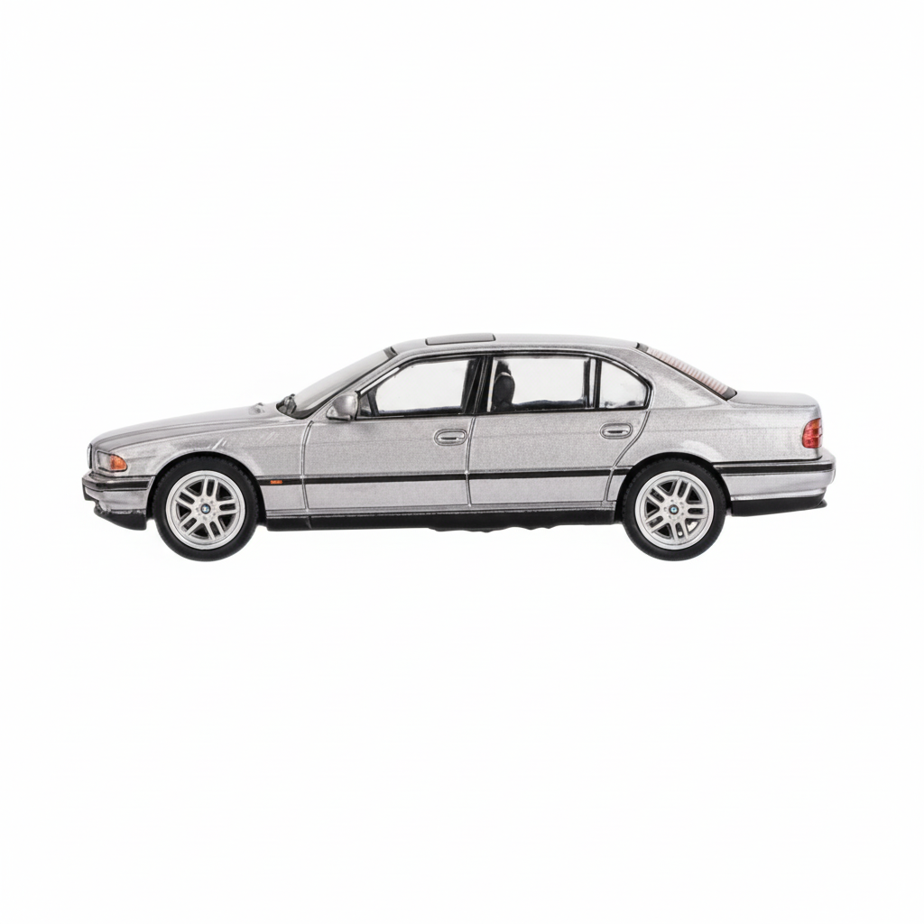 Mini GT 1:64 BMW 750iL E38 | Grey | #792 | Die-Cast Collectible
