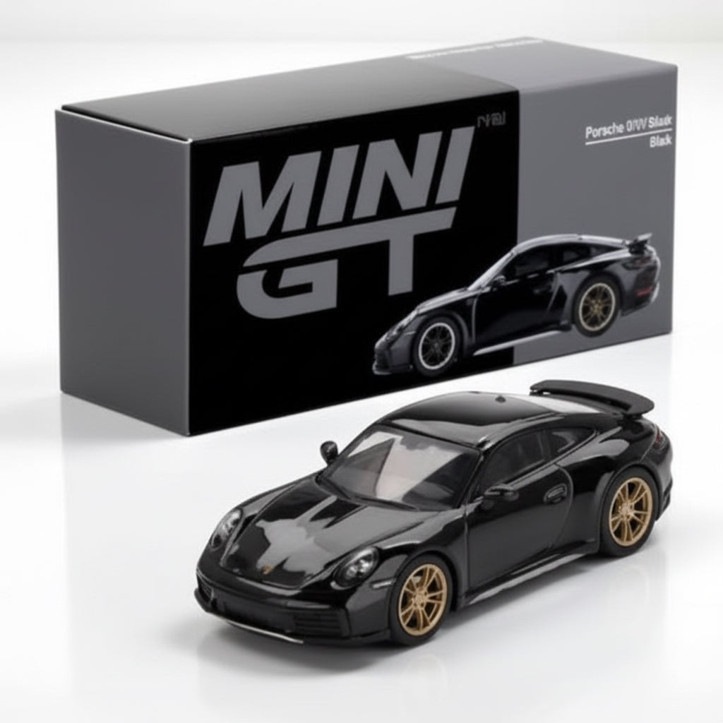 Mini GT 1:64 Porsche 911 Dakar | Black | #958 | Die-Cast Collectible