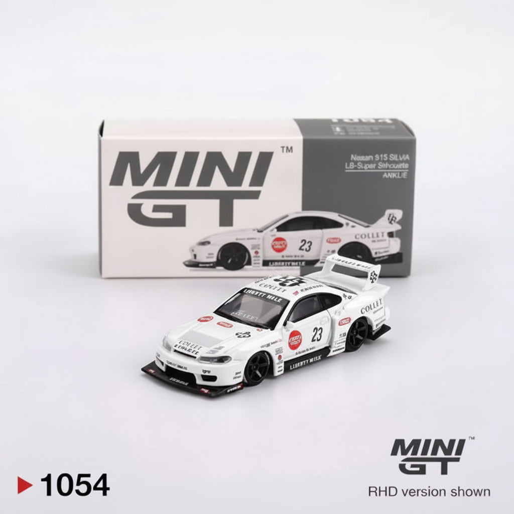 Mini GT 1:64 LB Super Silhouette Works Nissan Silvia S15 | #1054 | Die-Cast Collectible