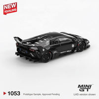 Mini GT 1:64 LB-Silhouette Works Lamborghini Murciélago GT EVO | Black | #1053 | Die-Cast Collectible