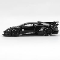 Mini GT 1:64 LB-Silhouette Works Lamborghini Murciélago GT EVO | Black | #1053 | Die-Cast Collectible