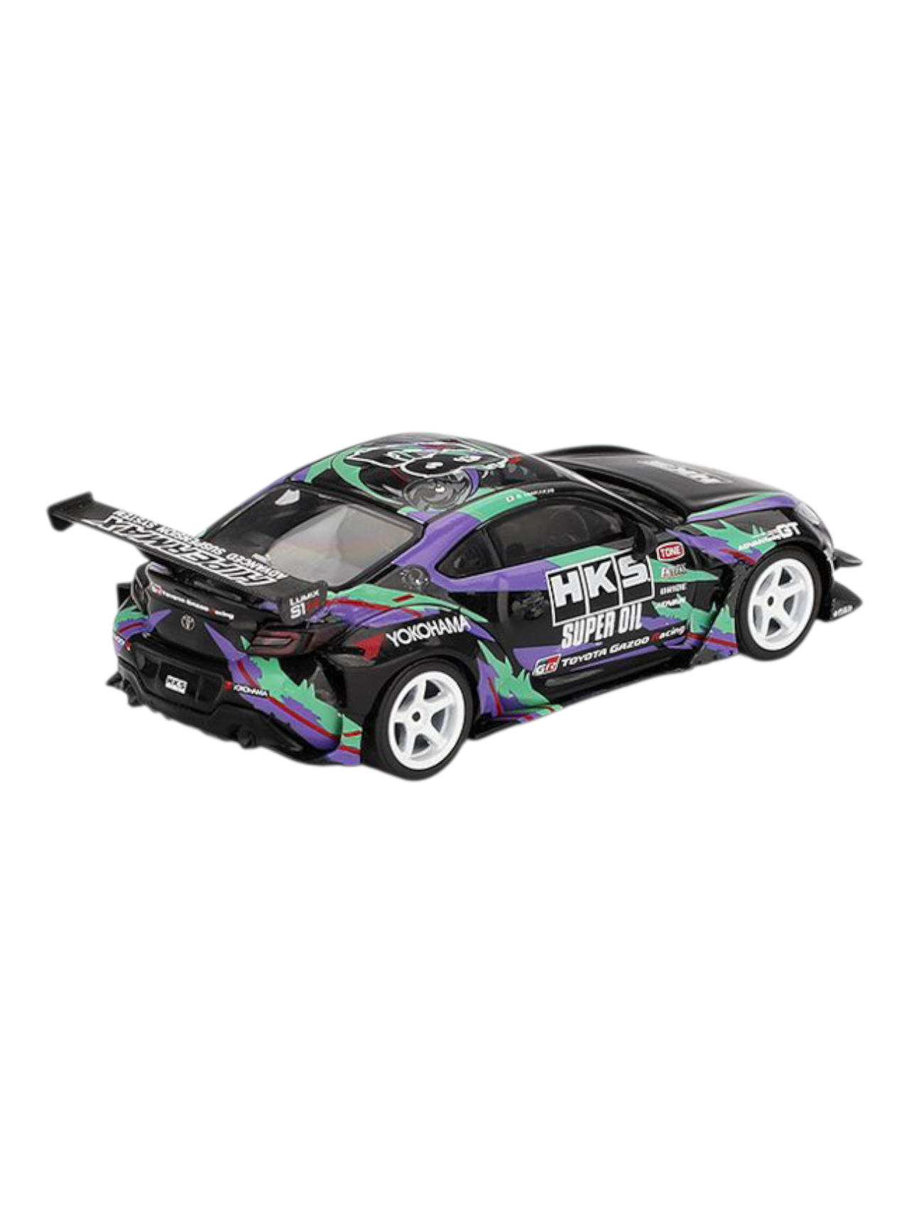Mini GT 1:64 Toyota GR86 HKS Type R | Die-Cast Collectible