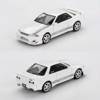 Mini GT 1:64 Nissan Skyline GT-R R32 VeilSide Combat C-1 | White | #1066 | Die-Cast Collectible