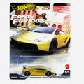 Hot Wheels Premium 1:64 Fast & Furious — Lamborghini Gallardo LP 570-4 Superleggera | Yellow | Real Riders | Metal/Metal | 5/5 | HNN46 | Die-Cast Collectible