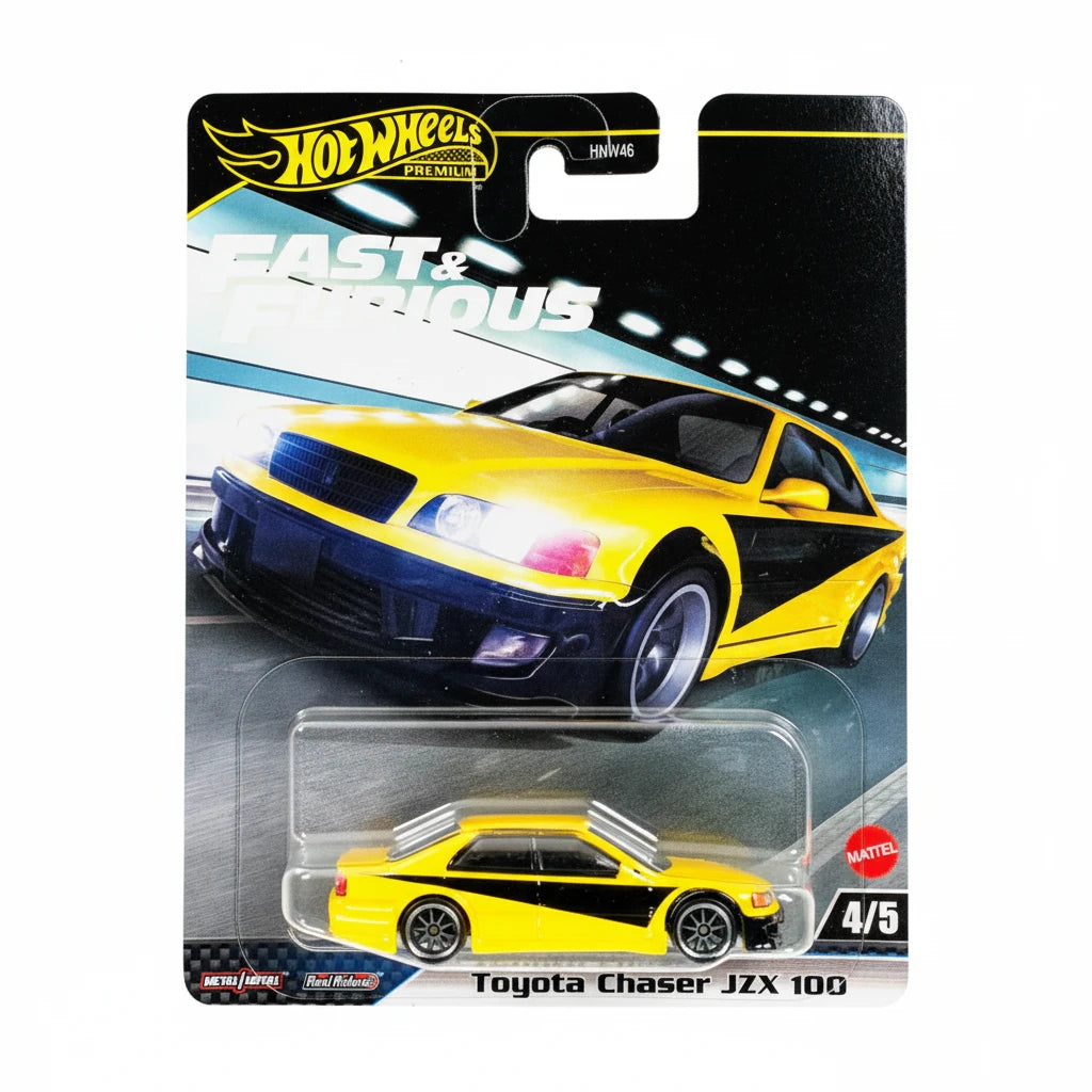 Hot Wheels Premium Fast & Furious Toyota Chaser JZX100 | 1:64 Scale Die-Cast Collectible