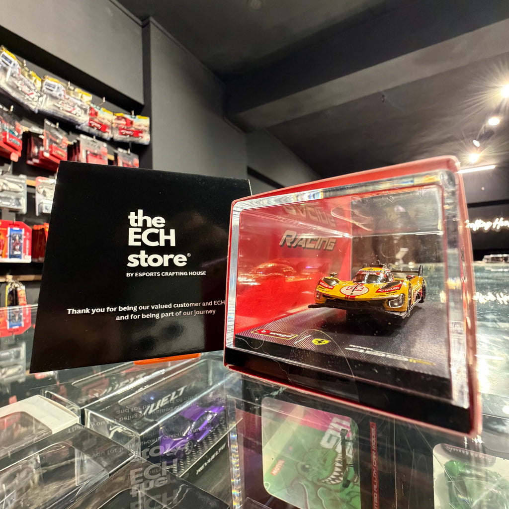 Bburago 1:64 — Ferrari 499P #83 | Red AF Corse Official Le Mans Winner Livery | 2023 24 Hours of Le Mans | Official Licensed | Die-Cast Collectible