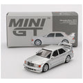 Mini GT #852 Mercedes-Benz 190E 2.5-16 Evolution II Astral Silver | 1:64 Die-Cast Collectible