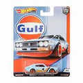 Hot Wheels Premium 1:64 Car Culture — Nissan Skyline 2000 GT-R | Gulf Livery | Light Blue & Orange | 3/5 | Die-Cast Collectible