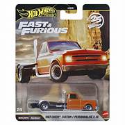 Hot Wheels Premium 1:64 Fast & Furious 25th Anniversary — '63 Chevy Custom C-10 Fleetside | Copper | 2/5 | Die-Cast Collectible